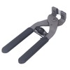Leather Silent Pliers Diamond Awl Black Handle 4mm 4 Teeth