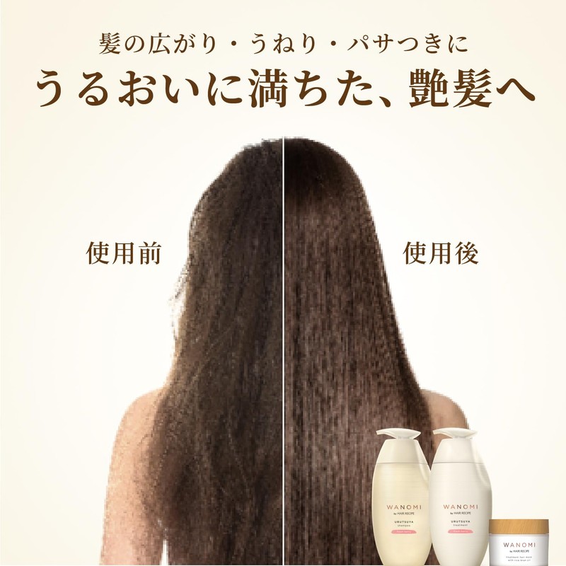 Wanomi Hair Recipe Wanomi, Moisturizing Treatment, Pump, 12.3 oz (350