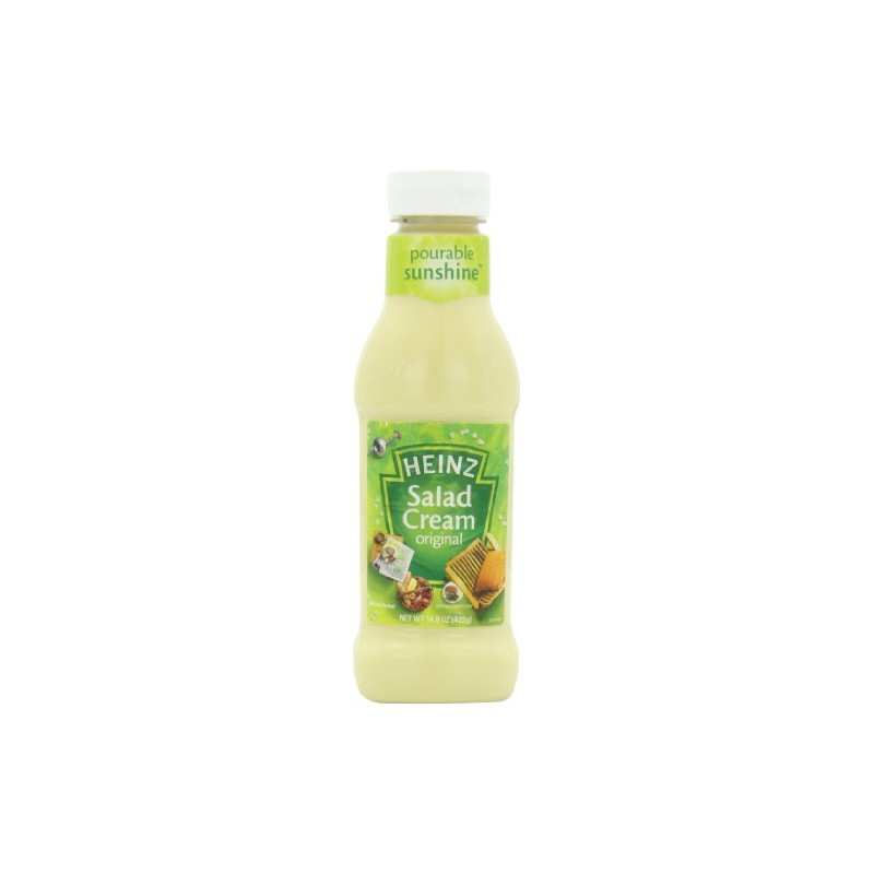 Heinz Salad Cream (Dressing) Original, 14.9-Ounce Squeeze Bottle (Pack of