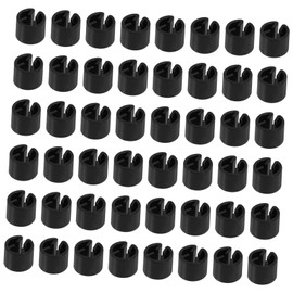 jojofuny 50Pcs Hanger Markers Plastic Clothing Tags for Garment Organization Easy Installation Durable Home Supply for Wardrobe Display and Quick Identification