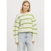 JJXX Women's Jxmila Twist Stripe Crew Neck Knit Sn Pullover,