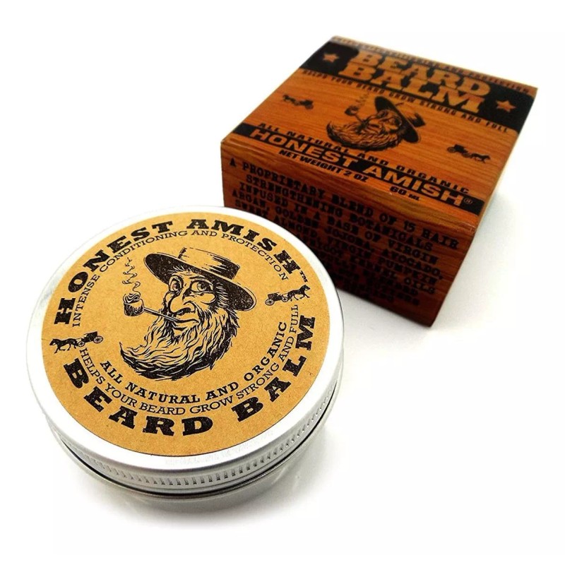 Honest Amish Beard Balm Leave-in Conditioner - Made With Onl