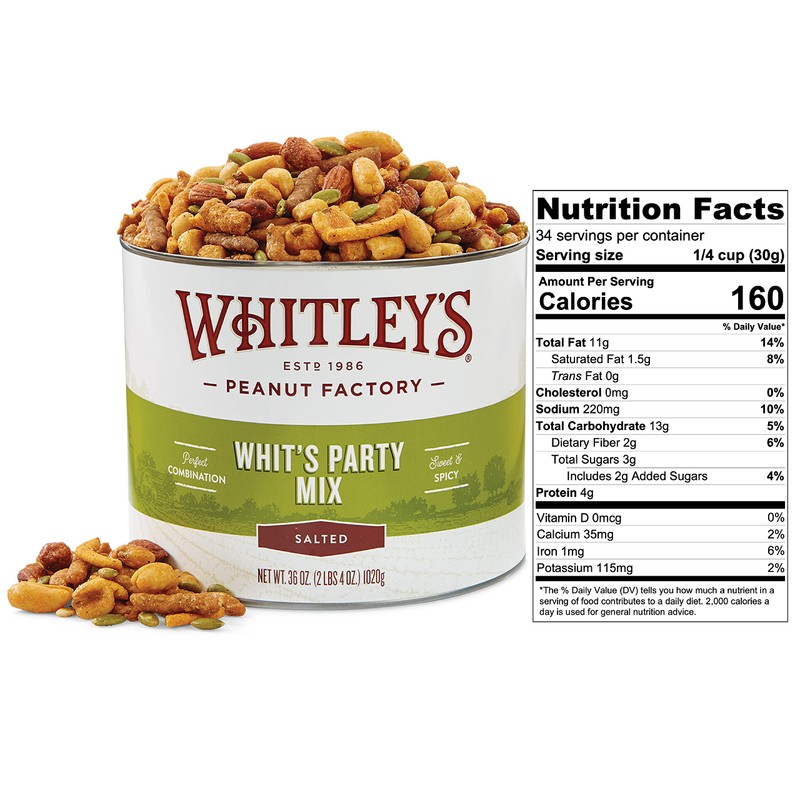 Whitley’s 'Whit's Party Mix' – Sweet & Spicy Snack Mix,