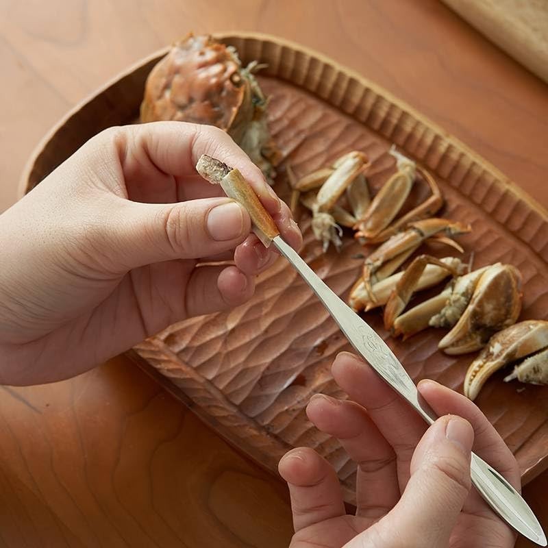 CHEFZOCO Seafood Tongs and Fork Seafood Tools Tongs and Fork