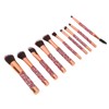 10pcs Makeup Brushes Set Soft Bristles Portable Cosmetics Tool Kits