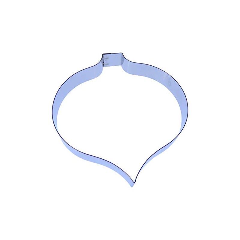 Christmas Bauble Cookie Cutter - Stainless Steel Cutter - Christmas