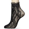 Gunze THS967 Women's IHR COUTURE Socks, Eacture, Separate Crew Length,