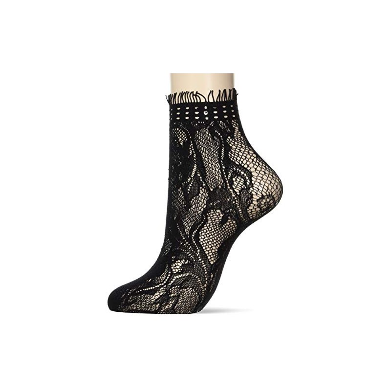 Gunze THS967 Women's IHR COUTURE Socks, Eacture, Separate Crew Length,