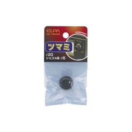 ELPA Knob Switch, External Dimensions/φ0.8 inches (20 mm), Shaft Diameter: 0.2 inches (6 mm) HK-TM20H