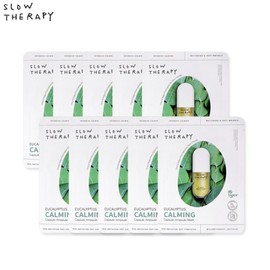 SLOW THERAPY Capsule Ampoule Mask 25ml*10ea, Type:BRIGHT-TONING
