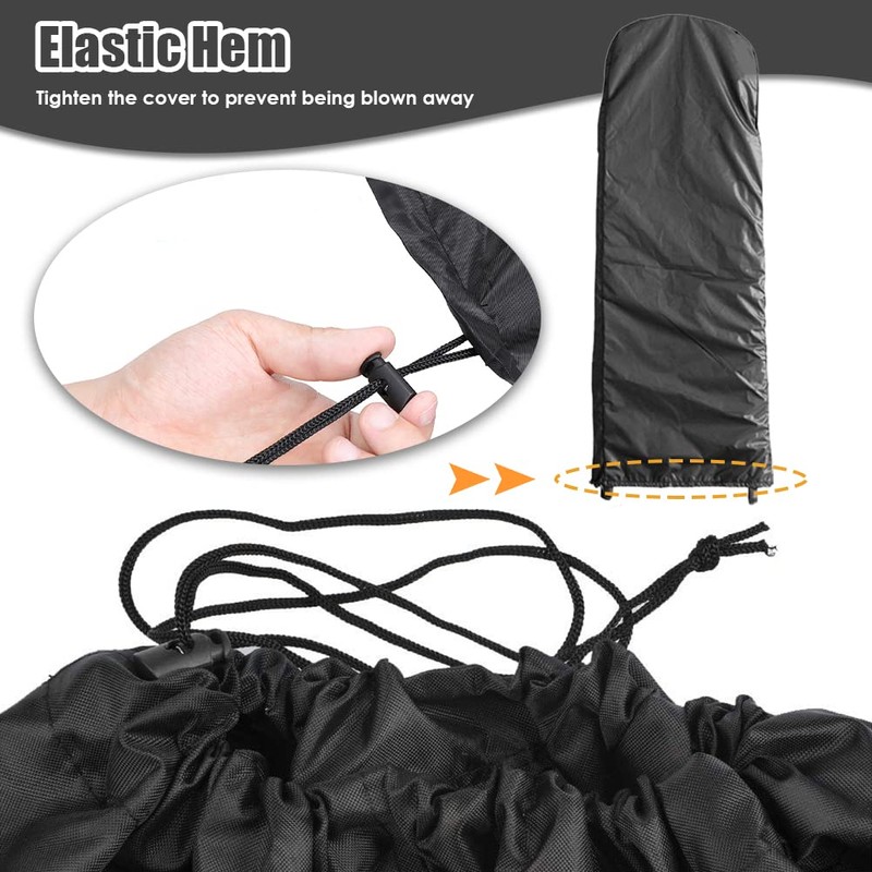 Gicov Folding Ladder Cover Outdoor Waterproof Protector for Ladder with