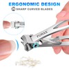 Toenail Clippers for Seniors Thick Toenails, Heavy Duty Nail Clippers