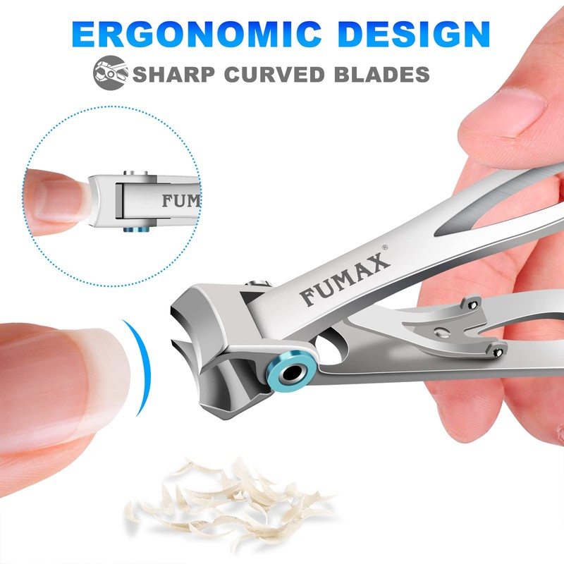 Toenail Clippers for Seniors Thick Toenails, Heavy Duty Nail Clippers
