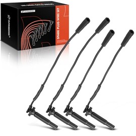 Juego de cables de bujía de encendido A-Premium de 4 piezas compatibles con Subaru Baja 2003-2006, Forester Impreza Legacy 1999-2004, Outback 2000-200