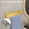 Livabber Self Adhesive Hand Towel Holder- 304 Stainless Steel Hand