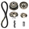 Clutch and Variator Assembly Set with 669 Belt for GY6