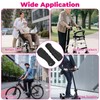 XLIUAX 2 Pcs Rollator Walker Hand Grip, Crutch Hand Grips