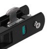 Sliding Door Lock Black Copper Zinc Alloy Lock Furniture Hardware