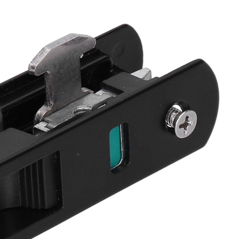 Sliding Door Lock Black Copper Zinc Alloy Lock Furniture Hardware