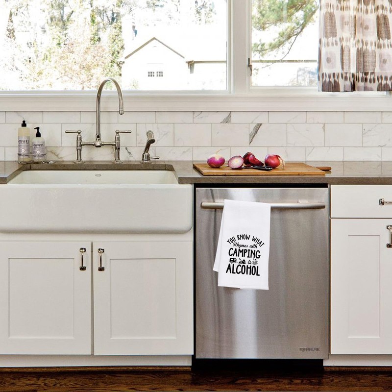 PLITI Camping Kitchen Towel Camping Lover Gift You Know What