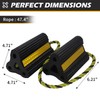 Wheel Chocks for RV Trailer Camper Truck Car, [2pair/4pack with