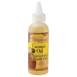 Africa's Best Ultimate Organic Coconut Oil Stimulating Growth Oil, 4 Ounce