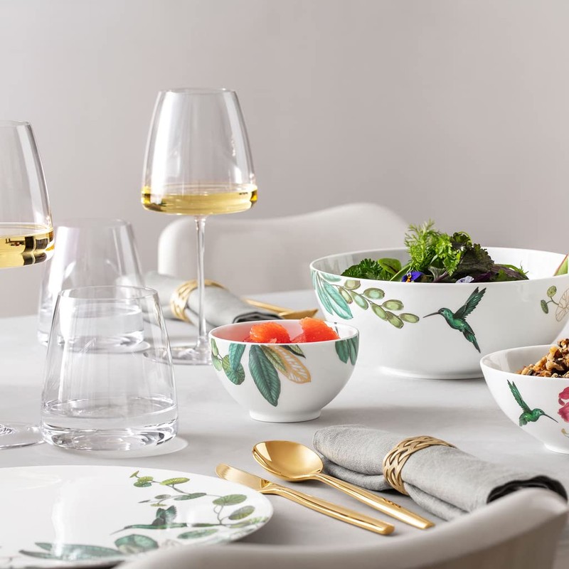 Villeroy & Boch Signature Avarua Dinner Plate, 27 cm, White/Multi-Coloured