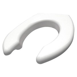 Big John Products 7-W Big John Classic 1000 Lb Capacity Toilet Seat, White or Black