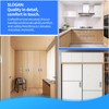 Wjelet 2 Pcs Flush Door Handles, Concealed Embedded Flush Sliding
