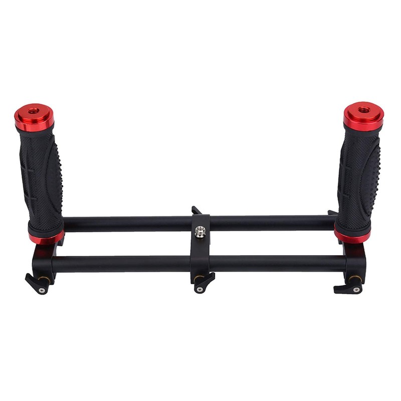 Camera Dual Grip Extender Handle Stabilizer Rig Accessories for Feiyu