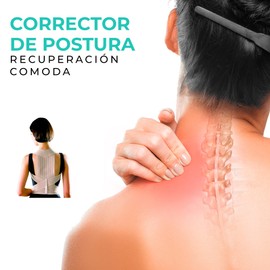 SEVEN MINE Corrector de Postura Transpirable | Soporte de Espalda (Medium)