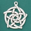 Basic Spirit Handcrafted Christmas Ornament - Celtic Star - Home