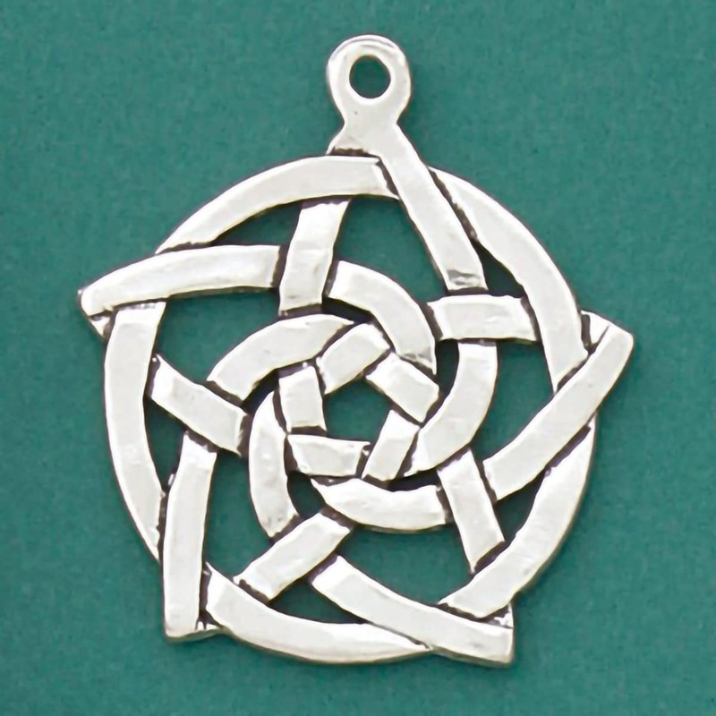 Basic Spirit Handcrafted Christmas Ornament - Celtic Star - Home