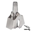 Nose Hair Trimmer Set Stainless Steel Nail Clipper Clean Brush