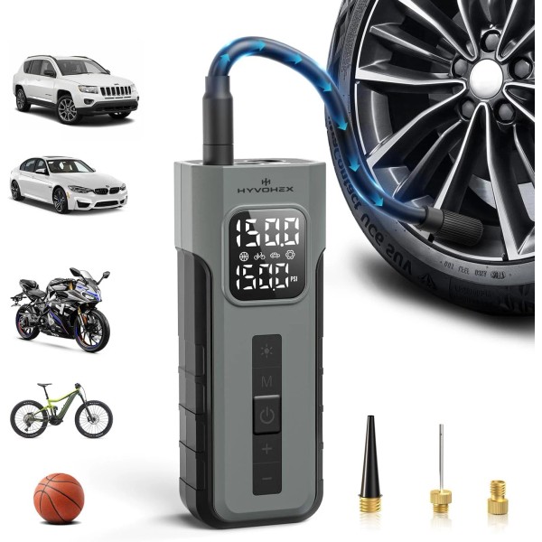 Does not apply Portable 150PSI Tire Inflator Cordless Air Compressor