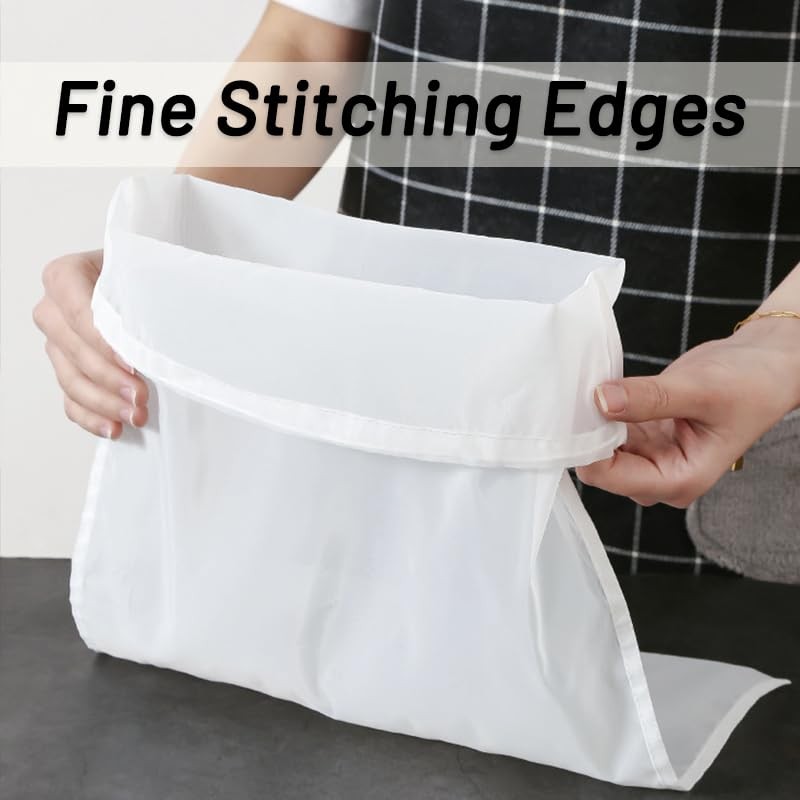 6 Pack Nut Milk Bags - Reusable Cheese Cloth Bag