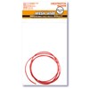 Haikyu Parts MEW-20OR Mesh Wire, Orange, Diameter Approx. 0.8 inches