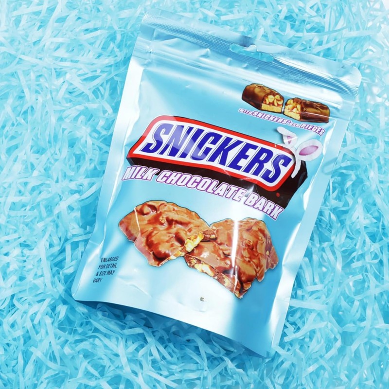 Morris National Inc Limited Edition Snickers Chocolate Bark, Gourmet Easter