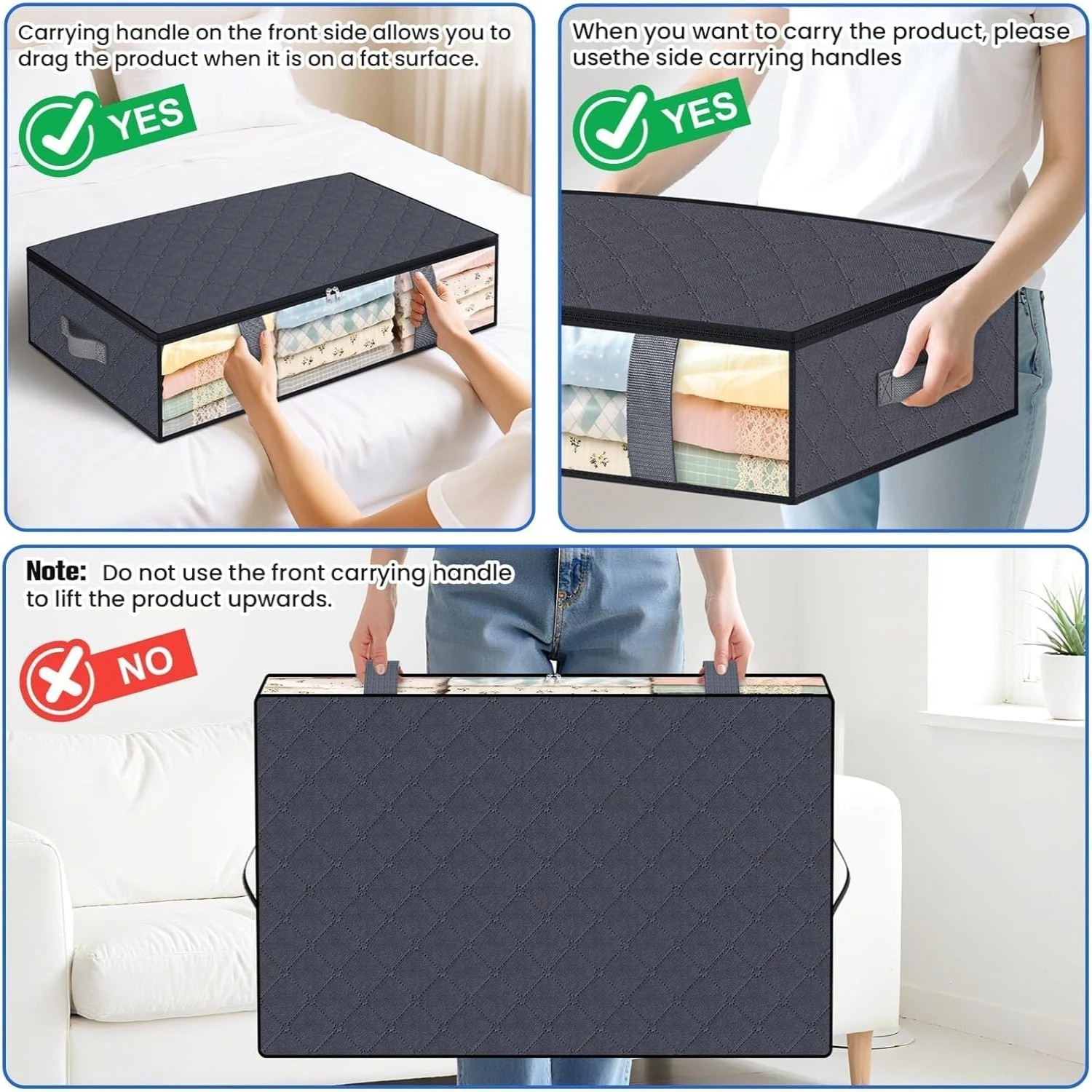 under bed storage bags
