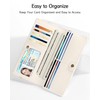 Nipichsha Womens Wallet, RFID Slim Wallets for Women, Thin Ladies