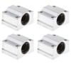WINGONEER 4PCS SCS12UU Linear Motion Ball Bearing CNC Sliding Bushing