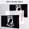 JAYUS 3 Ply Pow Mia Flag 3x5 Outdoor Double Sided