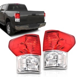 DOTCOM Tail Lights Assembly Rear Lamps Left and Right Side,Fit For Toyota Tundra 2007-2013(2-Door Regular Cab,4-Door Extra Cab,4-Door Crew Cab) TO2800183 TO2801183 Luces Traseras, Faros Traseros