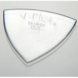 V-Picks™ Medium Pointed Ultra Lite Guitar and Mandolin Picks 0.8 mm Crystal Clear
