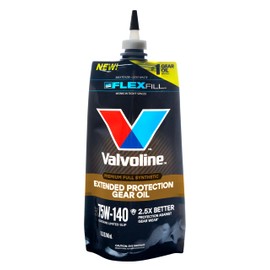 Valvoline FlexFill Extended Protection Full Synthetic 75W-140 Gear Oil 1 QT Pouch