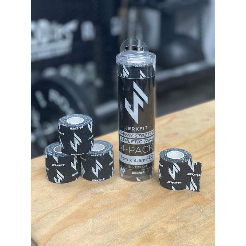 JerkFit 4-Way Stretch Athletic Tape (4 pack)