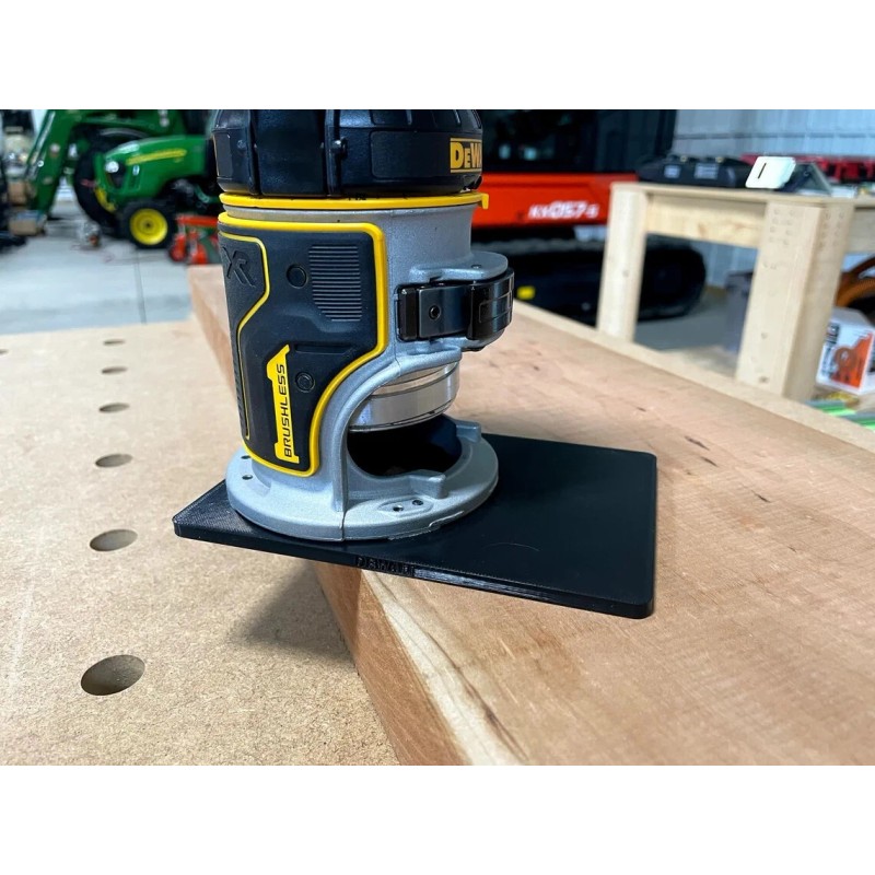 ToolCurve Dewalt Router Extended Base Plate for - DCW600B 20v