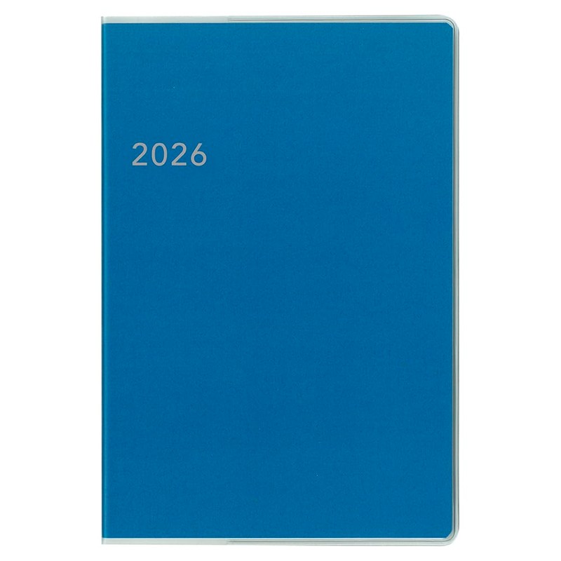 Daigo 2026 Planner, Apoint, Monthly Block with Cover, B6, Blue,
