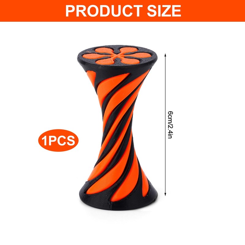 Spiral Cone Toy, Spiral 3D Cone Decompression Toy Impossible Pyramid
