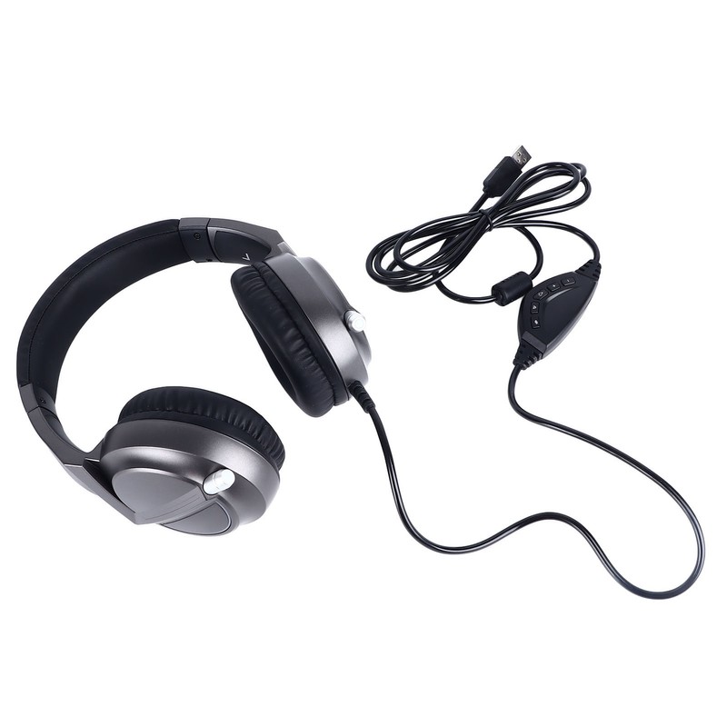 Gaming Headset 7.1 Sound RGB Light 50mm USB Powerful Bass